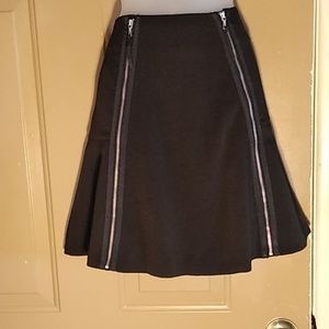 NWOT TOKITO DOUBLE ZIPPER SKIRT-SIZE 10